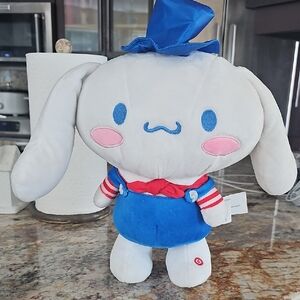 Cinamoroll (Hello Kitty) Red White and Blue Animated Plush doll